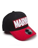 DIFUZED - Marvel Logo Kappe Schwarz und R