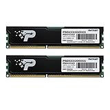 Patriot Signature 16GB DDR3 1600 MHz Arbeitsspeicher Dual Module Kit (16 GB, 2 x 8 GB, DDR3, 1600 MHz, 240 - pin DIMM) PSD316G1600KH Mit Heatsp