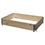 Holzaufsatzrahmen IPPC mit 4 Scharnieren 120x80x20