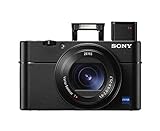 Sony RX100V Advanced Compact Premium Kamera mit 1.0 Sensor, 24-70mm F1.8-2.8 Zeiss Objektiv, überlegene AF Leistung, 4K Film (DSC-RX100M5A)