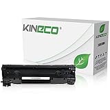Kineco Toner kompatibel mit HP CF283A Laserjet Pro MFP M125nw, M126nw, M127fw, M128fp - Schwarz 1.500 S