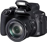 Canon PowerShot SX70 HS (20,3 MP, 65fach optischer Zoom, Dreh- und schwenkbares 7,5cm LCD, WLAN, 4K-Video)