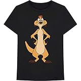 T-Shirt # Xxl Unisex Black # Lion King - Timon S