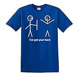 NINGJING Funny Teeshirt- I GOT Your Back/UP to 5X