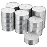 IKEA GLIMMA Maxiteelichter duftneutral; 24 Stück