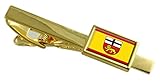 Select Gifts Bonn City Deutschland Fahne Gold Krawattenclip