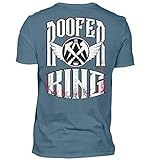 Dachdecker/Rooferking Version 2.0 - Herren Shirt -L-Steinb