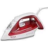 Tefal FV3962 FV3962E0 Dampfbügeleisen, polycarbonate, Rot, weiß