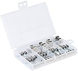AGT Sortimentsbox: Sortimentskasten Glassicherungen 6 x 30 mm, 5-30 A, 48-teilig (Sortiment Kleinteilebox)