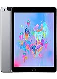 Apple iPad 9.7 (6. Gen) 128GB Wi-Fi + Cellular - Space Grau - Entriegelte (Generalüberholt)