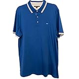 Michael Kors Men's 100% Cotton Polo Shirt, Pacific Blue, M