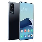 Smartphone Entsperrt Android 10, Dual Sim Handy Stützen 256G Erweiterbar, 7,0- zoll FHD + 1200*2640, 6GB RAM + 32GB ROM, 24MP Frontkamera + 48MP Rückkamera, 3200mAh Akku, Fingerabdrucksensor,Black