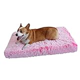 Plüsch Hundebett Luxus Haustier Plüsch komfortable Matratze abnehmbar und waschbar geeignet für kleine, mittlere und große Katzen und H