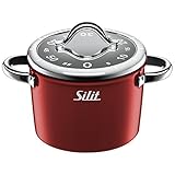 Silit Vitaliano Rosso Kurzzeitwecker, Eieruhr, Küchentimer, Einstellzeit bis 60 M