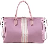 HUIHUIGE Herren & Amp Womens tragen auf Reisen Duftsack wasserdichte Sport Holdall Crossbody Übernachtung Wochenende Schulter Tragetasche Handtasche mit separatem Schuhfach-Rosa_S. Gorg