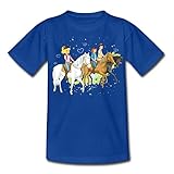 Spreadshirt Bibi Und Tina Ausritt Mit Alexander Falkenstein Kinder T-Shirt, 110-116, Royalb