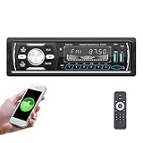 DAB + Autoradio mit Bluetooth 1 Din Digital Media Player Freisprecheinrichtung FM / AM / RDS Radio Auto MP3-Player 4x50W Zwei USB / AUX-Eingang / SD / TF-Karte + Fernbedienung