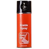 BERASIT Kreidespray, professionelle Sprühkreide für Markierung und Kennzeichnung, schnell trocknend, 400 ml, schwarz, Versandeinheit= 6 D