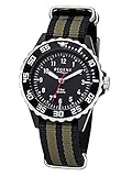 Regent Jungen Analog Shioj. PC21 Uhr mit Nylon Armband 12400310