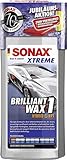 SONAX 2017410 XTREME Wax Brilliant Wax 1 AktionsSet 70 Jahre (500 ml) flüssiges Hartwachs inkl. gratis Applikationsschwamm und Mikrofasertuch | Art-Nr. 2018410