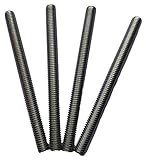 4Stk. M5 Edelstahl Gewindestangen | V4A Gewindestange | 50mm 100mm 150mm 200mm Länge auswählen (50mm)
