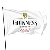 Garten Flaggen Flagge Fahne, Guinness Beer LogoGarden Flag,Farmhouse Decoration,Courtyard Decoration,Outdoor Decoration 3x5 F