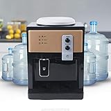 Elektrischer Wasserspender, Heiß und Kalt-Wasserspender Wasserkühler Heißwasserspender 550W Wasserspender Heißwassergerät Home Office Desktop Verw