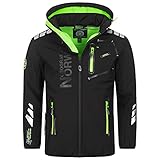 Geographical Norway 21I12 Vantaa Herren Softshell Jacke Schwarz 02 Gr. M