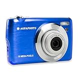 AgfaPhoto AGFA Photo Realishot DC8200 - Kompakte Digitalkamera (18 MP, 2,7' LCD-Display, 8-Fach optischer Zoom, Lithium-Akku, 16 GB SD-Karte) Blau, Dunkelb