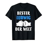 Herren Bester Ludwig Der Welt Personalisiertes Vornamen T-S