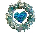 NRRN Weihnachtskranz für Haustür, Meer-Dekoration, Kranz, Weihnachtstür für Weihnachten, Party