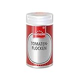 Tomatenflocken - 20 g im Aluminium Gewürzstreuer von Hartkorn - wiederverschließbar und wiederbefüllb