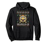 Valhalla-La - Retro Klassiker Wikinger Ugly Christmas Pullover H