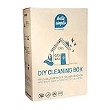 hello simple - DIY-Box: Zero Waste Putzen - nachhaltiges Putz-Set zum Selbermachen von 7 Putz- und Reinigung