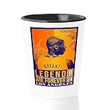 Athlete Schnapsglas – Legend Are Forever – Los Angeles Bry-Ant Kobes Basketball Great Player Sports Coach 8 24 Fan Inspire N-Ba Legends Memories R-I