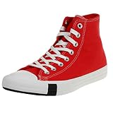 Converse All Star Multi Logo Hi Frauen Universitätsrote Sneakers-UK 7 / EU 40