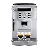 De'Longhi Magnifica ECAM 22.110.SB – Kaffeevollautomat mit Milchaufschäumdüse, Digitaldisplay mit Klartext, 2-Tassen-Funktion, großr 1,8 l Wassertank, 35,4 x 23,8 x 43 cm, silb