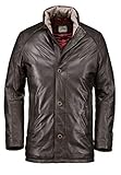 bugatti Herren Lederjacke 5851-600 (Brown, 48)