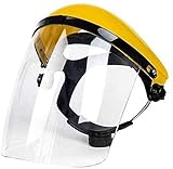 RTYUIO Schweißmaske , vollständig transparenter Schutzschirm , Schweißhelm für Holzbearbeitungsmetallbearbeitung
