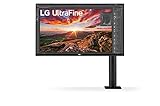 LG 27UN880-B 68,4 cm (27 Zoll) UltraFine Ergo Monitor (4K UHD, IPS-Panel, ergonomischer Standfuß), schw