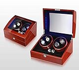 PORU Rotierende Uhrenboxen für Herren und Damen, automatischer Uhrenbeweger Box, Uhrenkasten, Uhrenkasten, Uhrenbeweger mit leisem Motor, A1