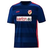 Jako Herren Fc Energie Cottbus Trikot Away, (Saison 19/20), navy/flame, L, CO4219