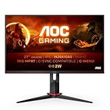 AOC Gaming 27G2AE - 27 Zoll FHD Monitor, 144 Hz, 1ms, FreeSync Premium (1920x1080, HDMI, Displayport) schwarz/