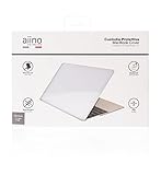 aiino italian ideas - Hochglanzgehäuse kompatibel für MacBook 12, Modell A1534 - Transparent, weiß, AIMB12G-CLR-APR