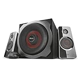 Trust GXT 4038 Thunder 2.1 PC Lautsprecher Set Schw