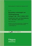 Besondere Leistungen zur Flächenplanung – Anlage 9 Nr. 1 bis 5 HOAI 2021 – Schwerpunkt Stadt- und Bauleitplanung (Teil 2 Abschnitt 1 HOAI 2021): AHO Heft 42 (Schriftenreihe des AHO)