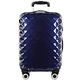 TITAN Prisma 4-Rollen 4-Rad Boardcase Kabinen Handgepäck Trolley Koffer 55 cm 847406 2,8 kg, Farbe:Navy