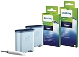 Philips Rundum-Pflegeset für Kaffeevollautomaten (enthält AquaClean Wasserfilter)