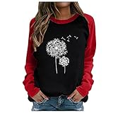 MEIYIKELO Sweatpullover Damen - Christmas Sweater Pullover große größen kuschelhose Damen flauschig Klamotten Teenager mädchen Sw