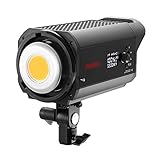 Jinbei EFII-200 Bi-Color LED-Dauerlicht, LED-Lampe mit 200 Watt stufenlos Einstellbarer Leistung und einem CRI/TLCI Wert größer 97…